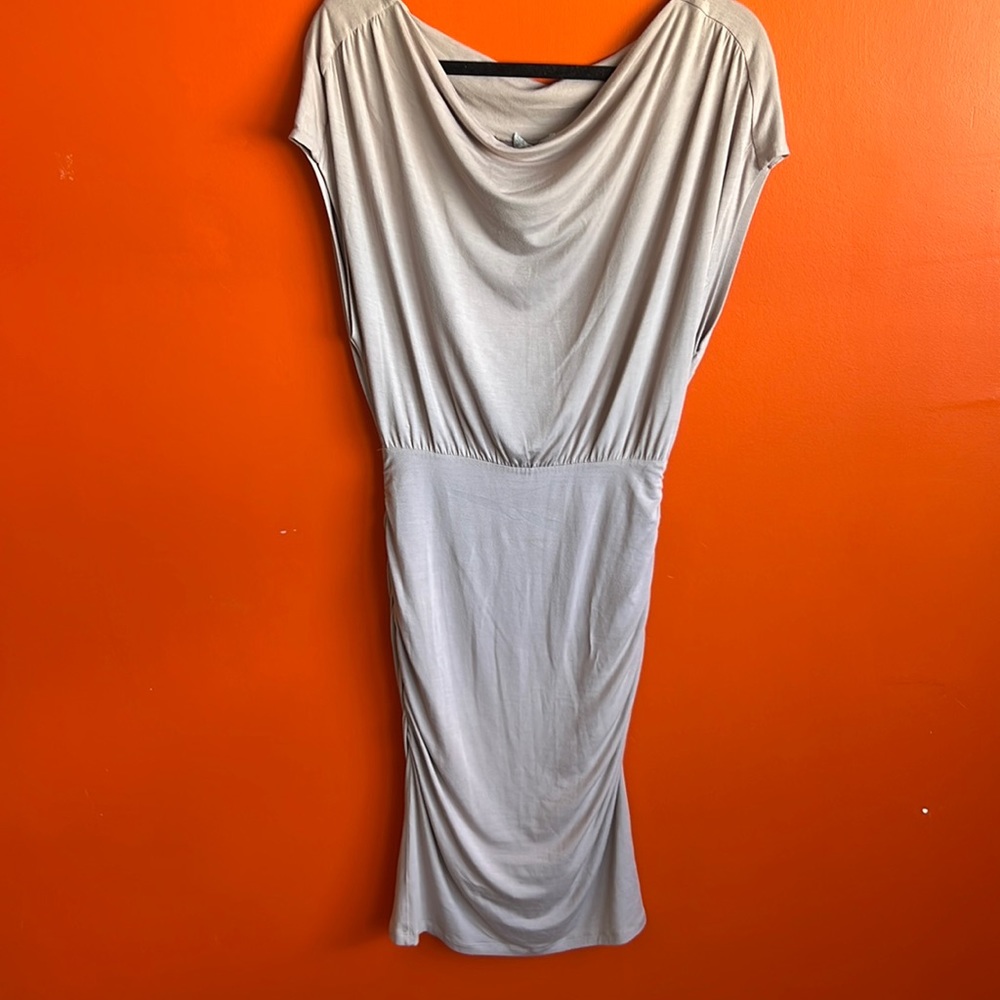 Versace collection, pink champagne dress.